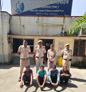 झालावाड़ पुलिस ने नाबालिग का अपहरण करने वाले चार आरोपियों को किया गिरफ्तार।