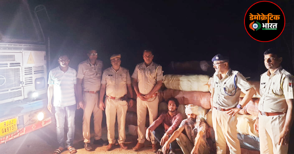 AGTF की नशा तस्करों पर सर्जिकल स्ट्राइक, 1014 किलो गांजा पकड़ा, दो धरे